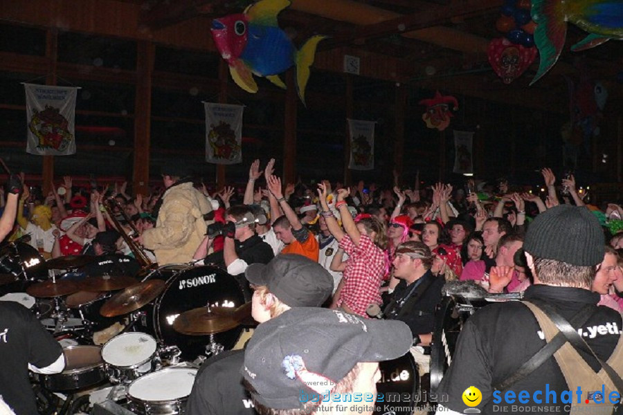 Stierball 2011 mit CRASH und YETIS: Wahlwies am Bodensee, 04.03.2011