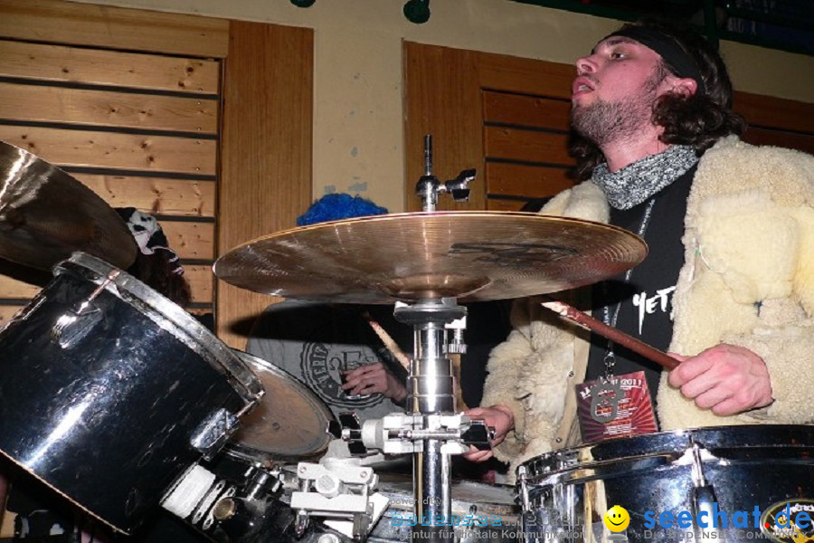 Stierball 2011 mit CRASH und YETIS: Wahlwies am Bodensee, 04.03.2011