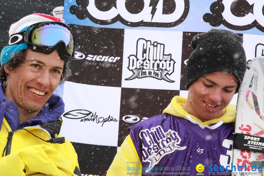 Skimax Perfect Sunday mit Chill and Destroy und Olli Steudter: Warth im Arl