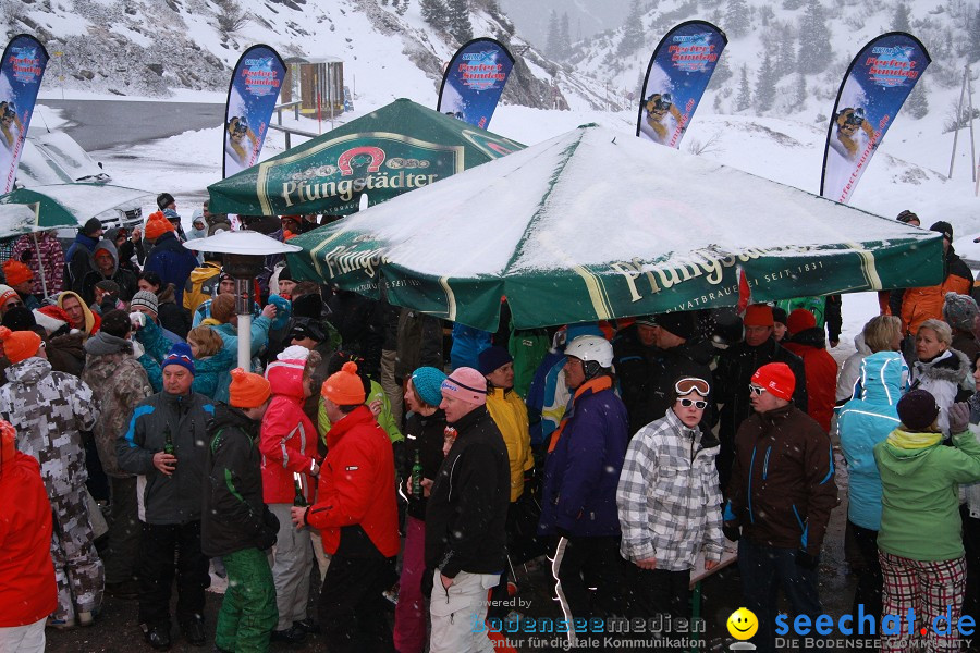 Skimax Perfect Sunday mit Chill and Destroy und Olli Steudter: Warth im Arl