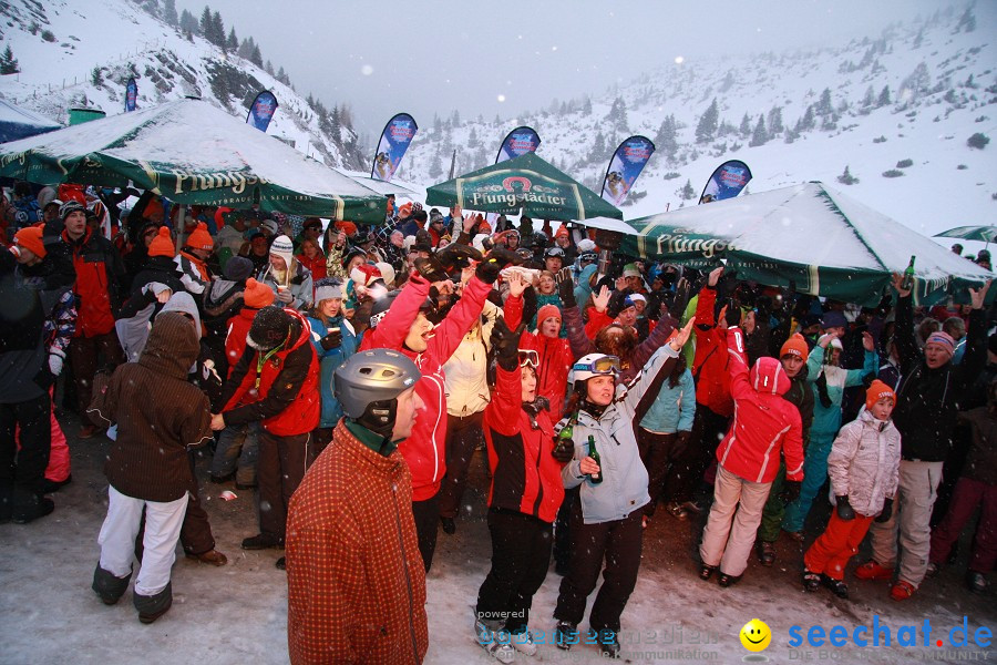 Skimax Perfect Sunday mit Chill and Destroy und Olli Steudter: Warth im Arl