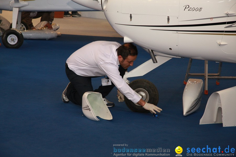 AERO 2011 - Luftfahrtmesse: Friedrichshafen am Bodensee, 16.04.2011