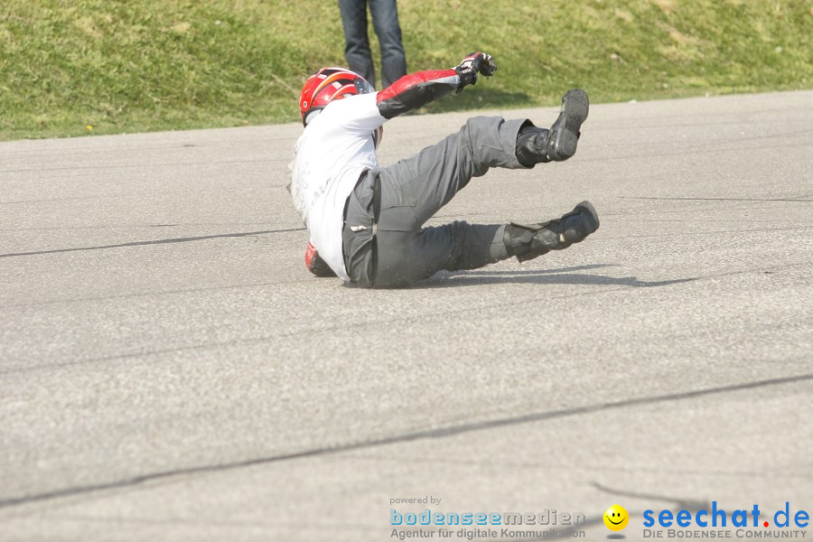 seechat.de Motorrad-Kurventraining: Start-up-Day-ADAC-Fahrsicherheitsanlage