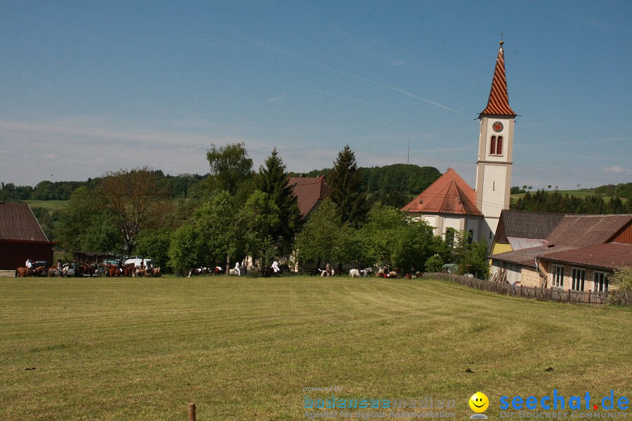 St. Georgsritt: Hoppetenzell am Bodensee, 08.05.2011