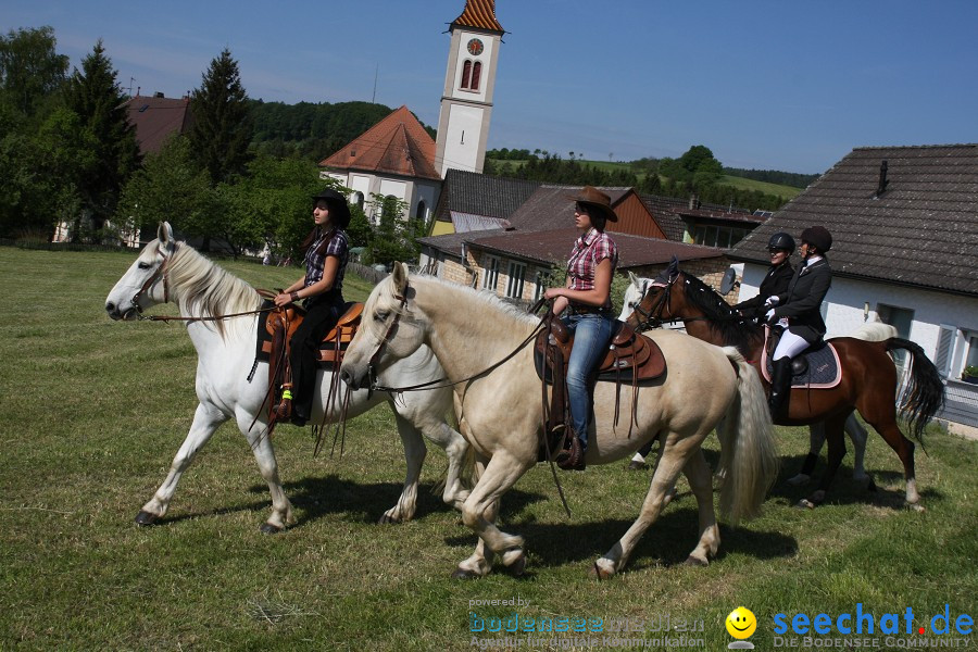 St. Georgsritt: Hoppetenzell am Bodensee, 08.05.2011