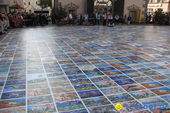 Puzzle-Weltrekord in Ravensburg